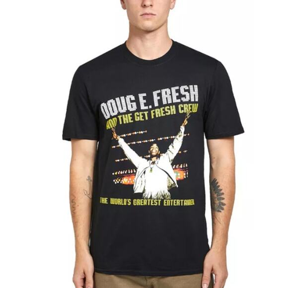 NEW DOUG E FRESH Graphic T SHIRT 2XL TEE Mens Womens Worlds Greatest 100% Cotton - Picture 3 of 7